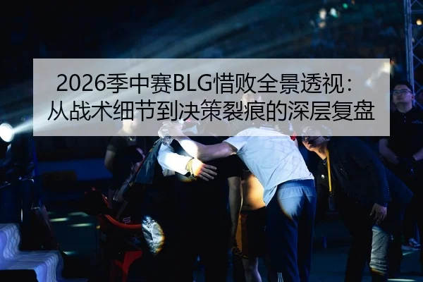 2026季中赛BLG惜败全景透视：从战术细节到决策裂痕的深层复盘